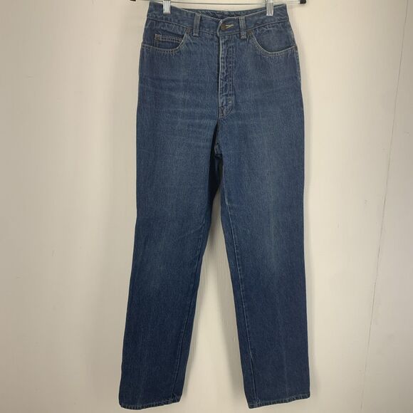 Vintage Calvin Klein Jeans Women Fits 26x33 (TagSize 12) Straight Leg Denim USA - Picture 1 of 8